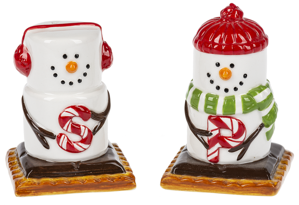 Christmas S'mores Salt and Peper Shaker Set