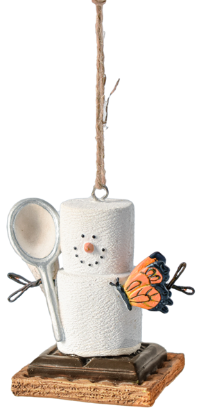 S'mores Butterfly Keeper Ornament
