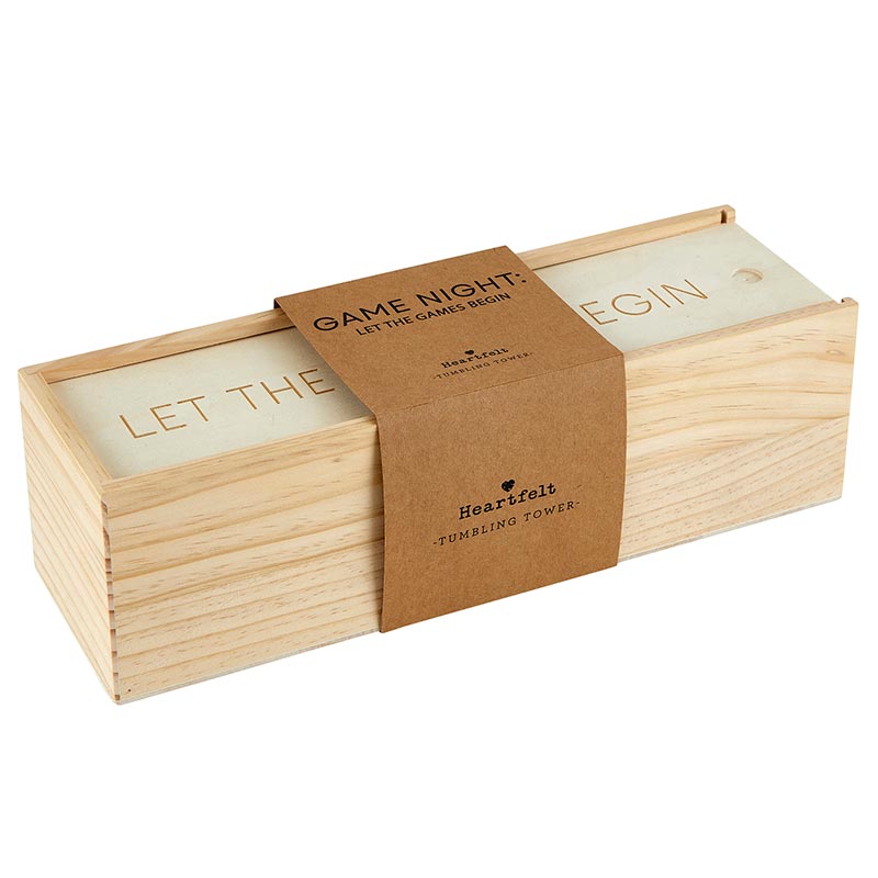 Tumbling Tower Wooden Game