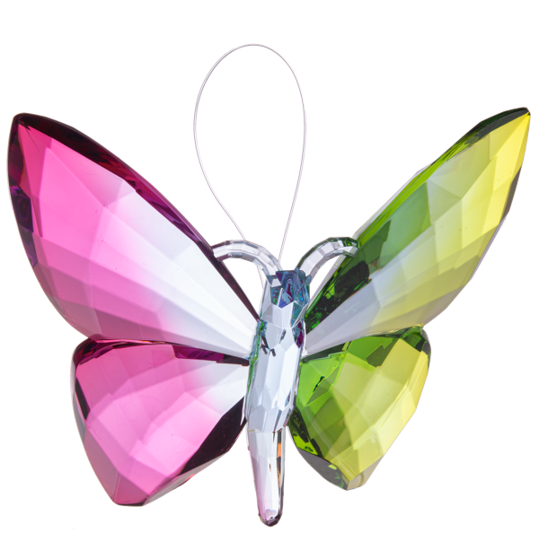 Vivid Chrystal Expressions Hanging Butterflies