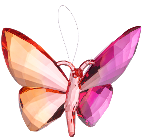 Vivid Chrystal Expressions Hanging Butterflies