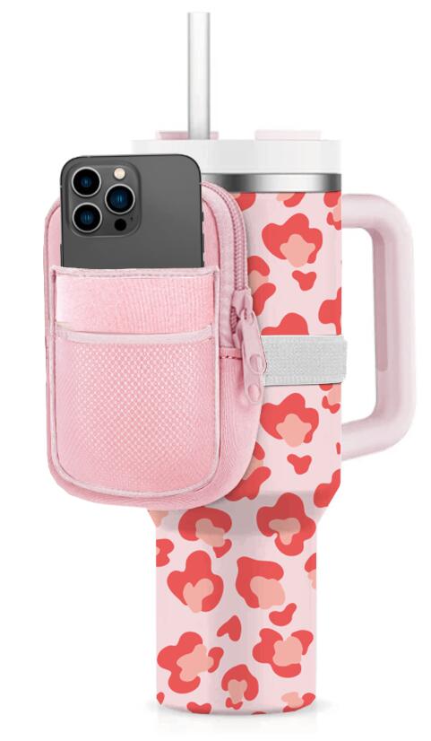 Water Tumbler Fanny Pack Zipper Pouch