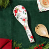 Mango Wood Christmas Spoon Rest