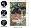 Christmas Deer Garden Flag