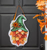 Leaf Gnome Door Decor