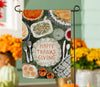 Thanksgiving Spread Suede Garden Flag