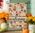 Welcome Fall Football Garden Flag
