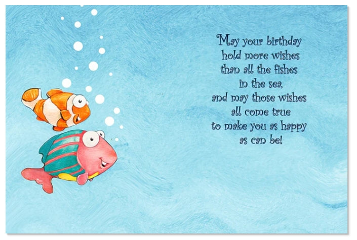 Birthday card for kids