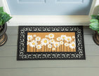 Daisy Scape Flocked Coir Sassafras Switch Mat, 22