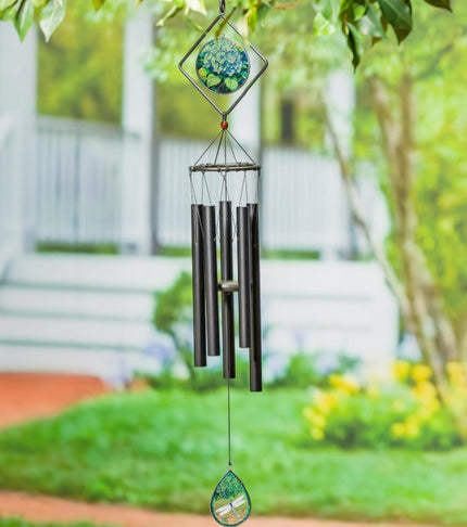 Hand tuned Hydrangeas wind chime