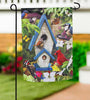 Bird House Garden Flag