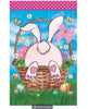 Basket Bunny Easter Garden Flag