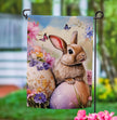 Bunny and Easter Egg Garden Flag