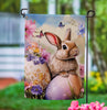 Bunny and Easter Egg Garden Flag