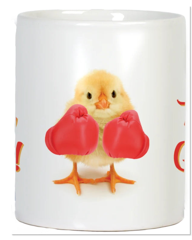 One tough chick mug
