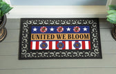 American Classic Patriotic Sunflower, Flocked Coir Sassafras Switch Mat