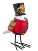 Nutcracker Bird with Metal Feet, 5.5