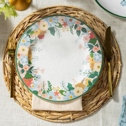 Floral Melamine Dinner Plate, 11