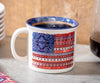 Americana BOHO by JG, Flag Camper Cup, 16oz