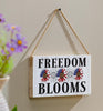 American Classic Hanging Sign, Freedom Blooms
