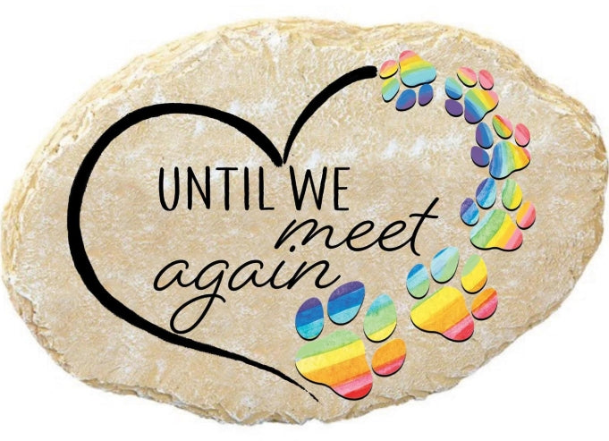 Pet memorial stone
