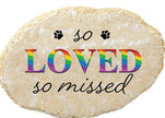 Pet memorial stone