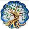 Metal Tree of Life Bird Bath with stand