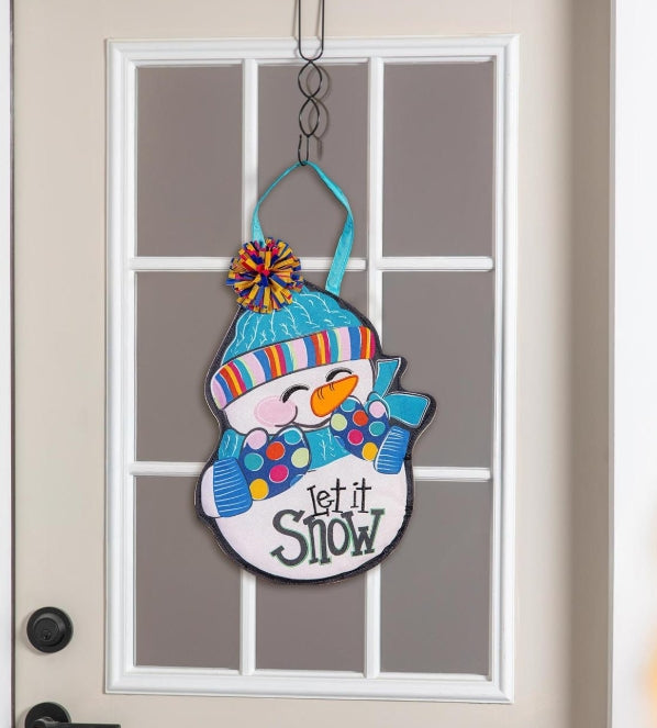 Let it Snow Door Decor