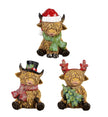 Holiday Highland Cow
