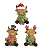 Holiday Highland Cow
