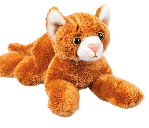 Orange Tabby 8 inch bean bag