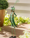 Metal Cricket Garden Statue