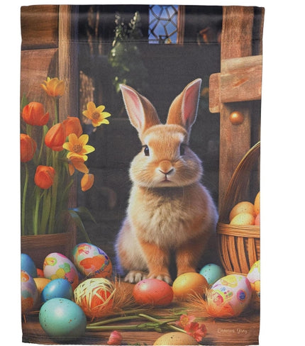Easter Garden Flag