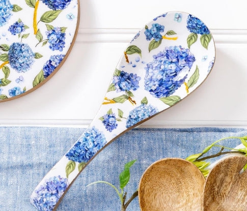 Hydrangea spoon rest