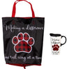 Making a Difference Ceramic Perfect Cup and Compact Tote Giftset