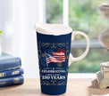 Red, White, & Blooms 250th Anniversary Travel Cup, 17oz, Gift Box