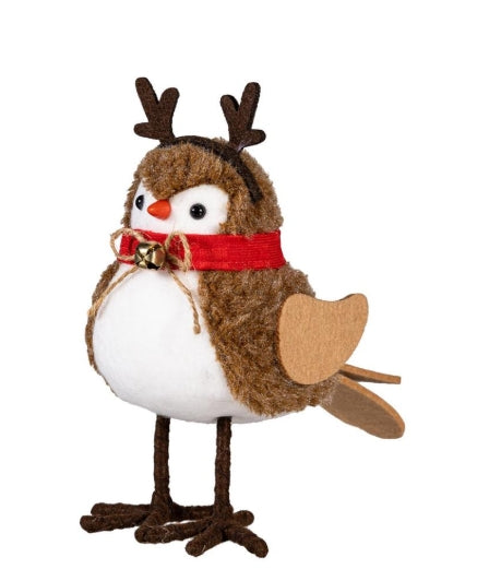 Christmas Fabric Bird Decor