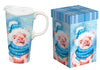 Christmas Pig Travel Mug, 17oz, Gift Box