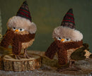 Natural Fiber Winter Bird, 6.5