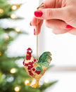 Christmas Rooster ornament  3.5