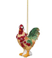 Christmas Rooster ornament  3.5