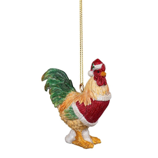 Christmas Rooster ornament  3.5
