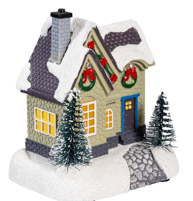 LED Table Decor Holiday House 5