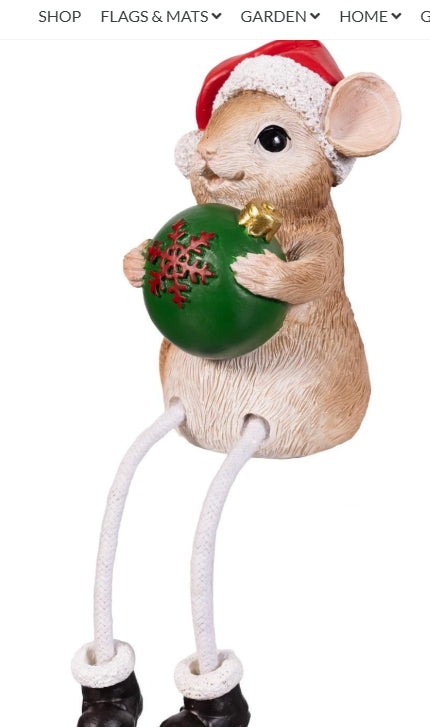 Christmas Mice Shelf Sitter