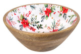 Mango Wood Christmas Bowl assortment