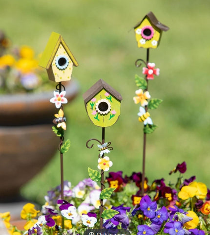 Birdhouse Plant Pick, 19