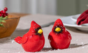 Cardinal Salt and Pepper Shakers