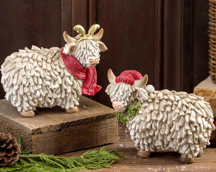 Christmas Highland Cows