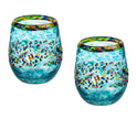 Hand Blown stemless glass
