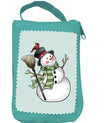 Christmas snowman travel mug with tote gift set 17OZ